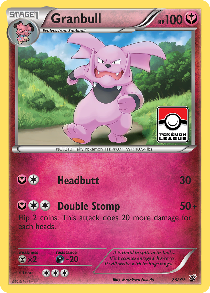 Granbull (23/39) [XY: Kalos Starter Set] | Galactic Gamez