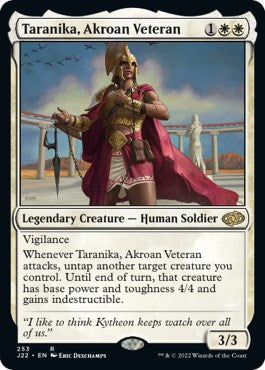 Taranika, Akroan Veteran [Jumpstart 2022] | Galactic Gamez