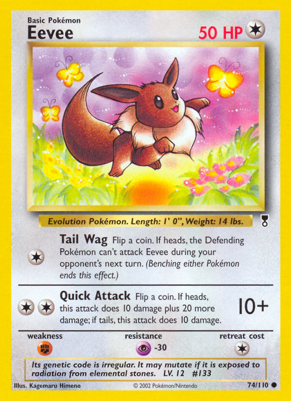 Eevee (74/110) [Legendary Collection] | Galactic Gamez