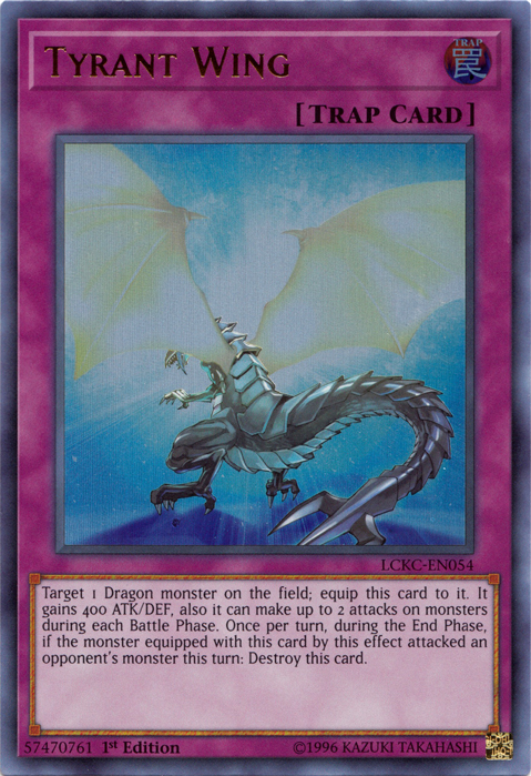 Tyrant Wing [LCKC-EN054] Ultra Rare | Galactic Gamez