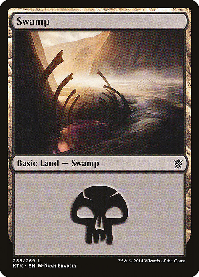 Swamp (258) [Khans of Tarkir] | Galactic Gamez