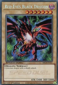 Red-Eyes Black Dragon (Secret) [SBCB-EN167] Secret Rare | Galactic Gamez