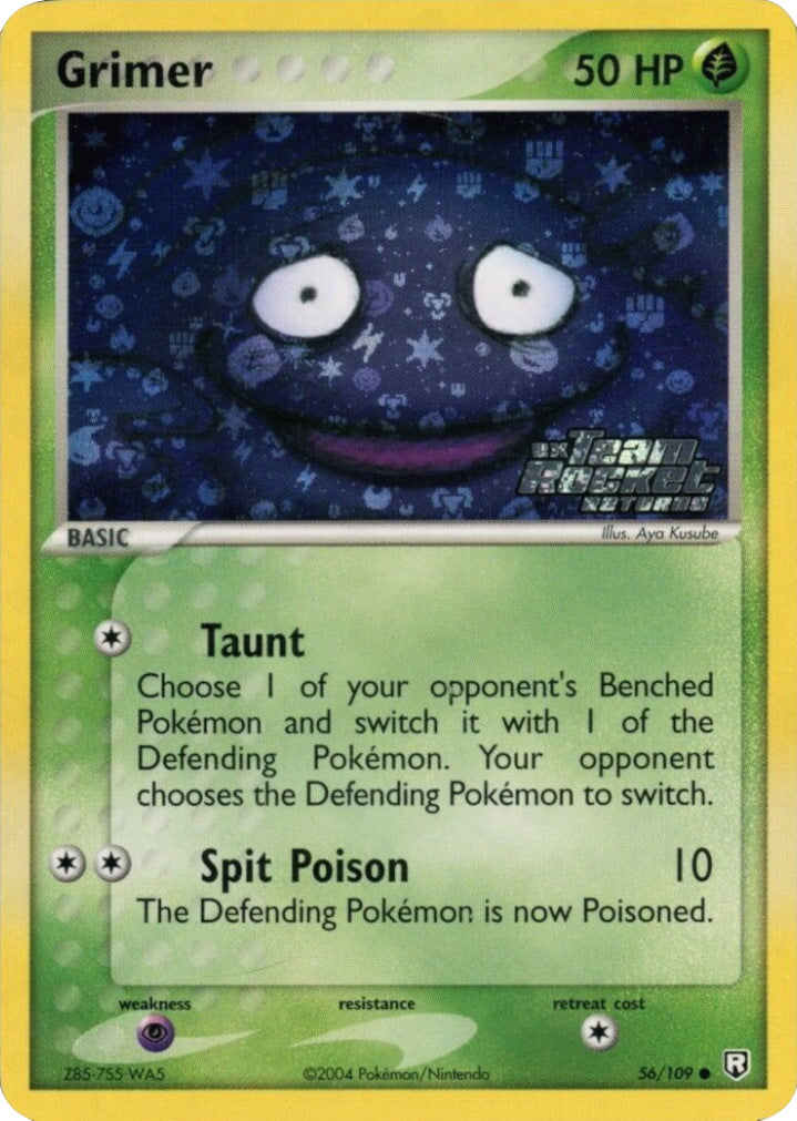 Grimer (56/109) (Stamped) [EX: Team Rocket Returns] | Galactic Gamez