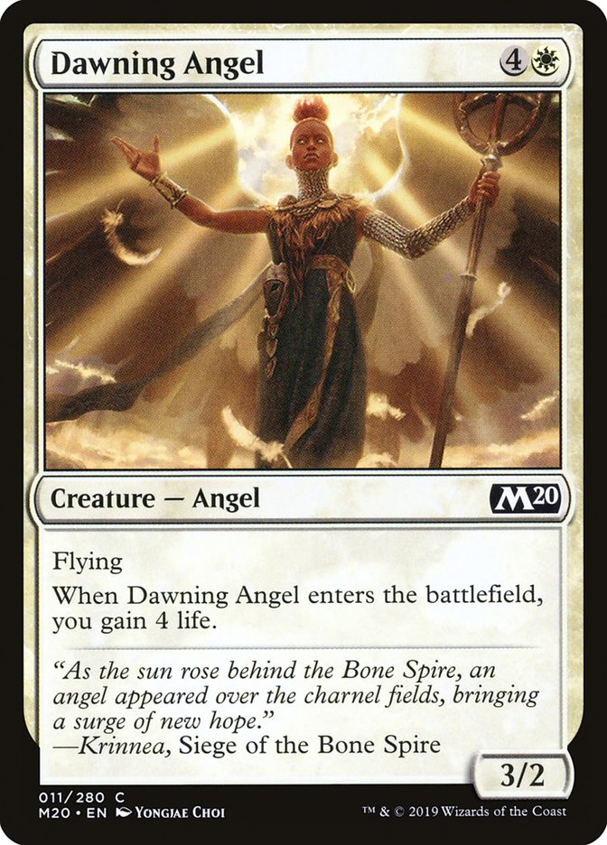 Dawning Angel [Core Set 2020] | Galactic Gamez