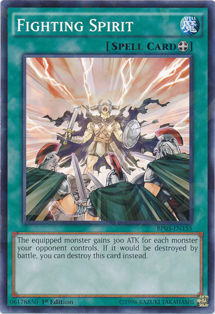 Fighting Spirit (Shatterfoil) [BP03-EN155] Common | Galactic Gamez
