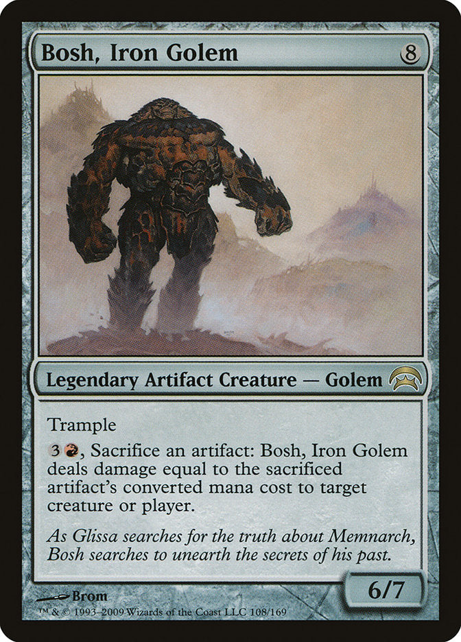 Bosh, Iron Golem [Planechase] | Galactic Gamez
