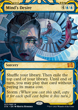 Mind's Desire (Etched Foil) [Strixhaven Mystical Archive] | Galactic Gamez