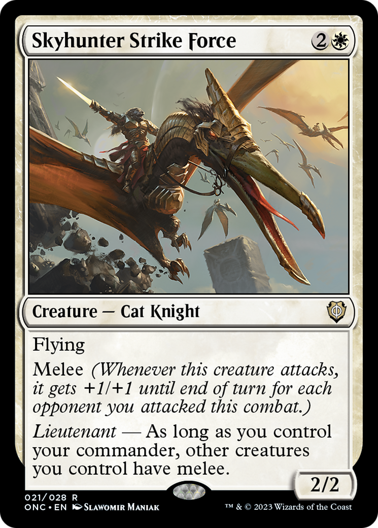 Skyhunter Strike Force [Phyrexia: All Will Be One Commander] | Galactic Gamez