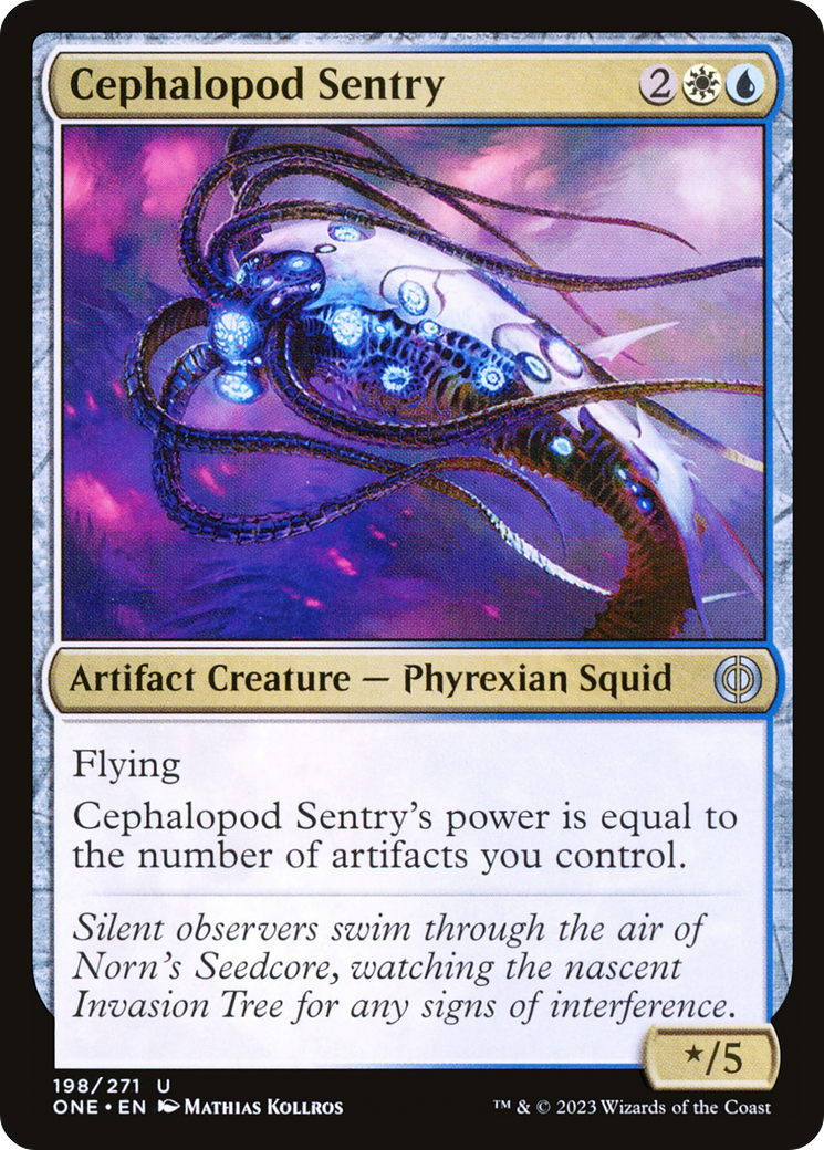 Cephalopod Sentry [Phyrexia: All Will Be One] | Galactic Gamez