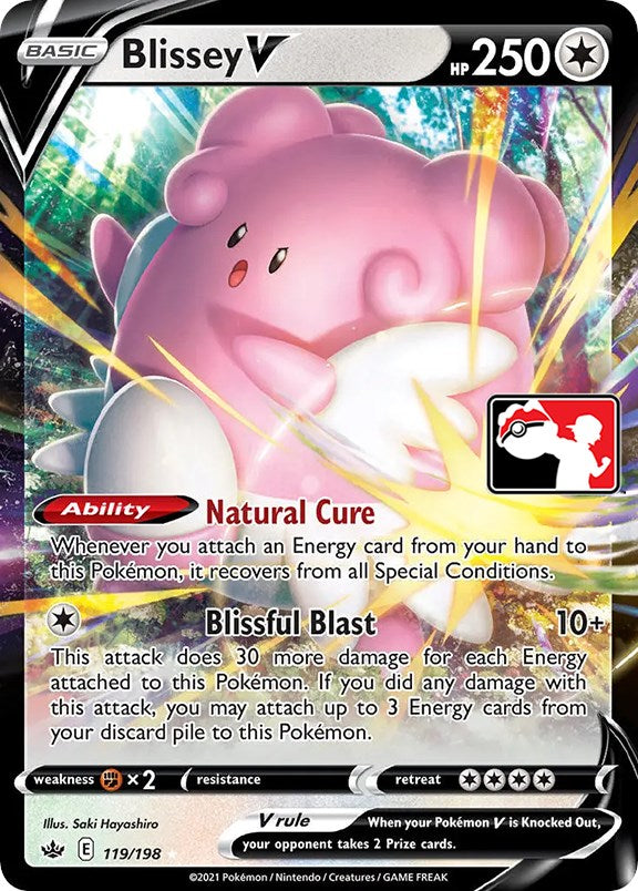 Blissey V (119/198) [Prize Pack Series One] | Galactic Gamez