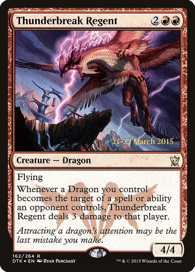 Thunderbreak Regent  [Dragons of Tarkir Prerelease Promos] | Galactic Gamez