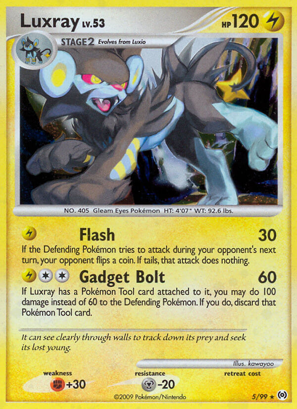 Luxray (5/99) (Theme Deck Exclusive) [Platinum: Arceus] | Galactic Gamez