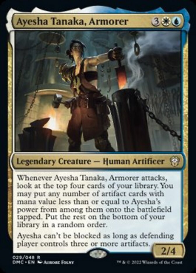 Ayesha Tanaka, Armorer [Dominaria United Commander] | Galactic Gamez