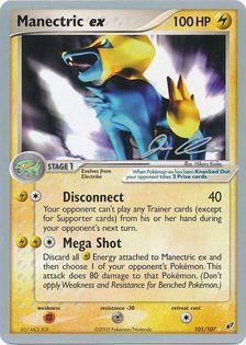 Manectric ex (101/107) (Mewtrick - Jason Klaczynski) [World Championships 2006] | Galactic Gamez