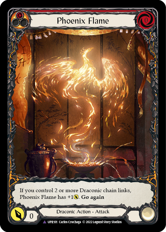 Phoenix Flame (Marvel) [UPR101] (Uprising)  Cold Foil | Galactic Gamez