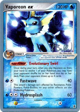 Vaporeon ex (110/113) (Eeveelutions - Jimmy Ballard) [World Championships 2006] | Galactic Gamez