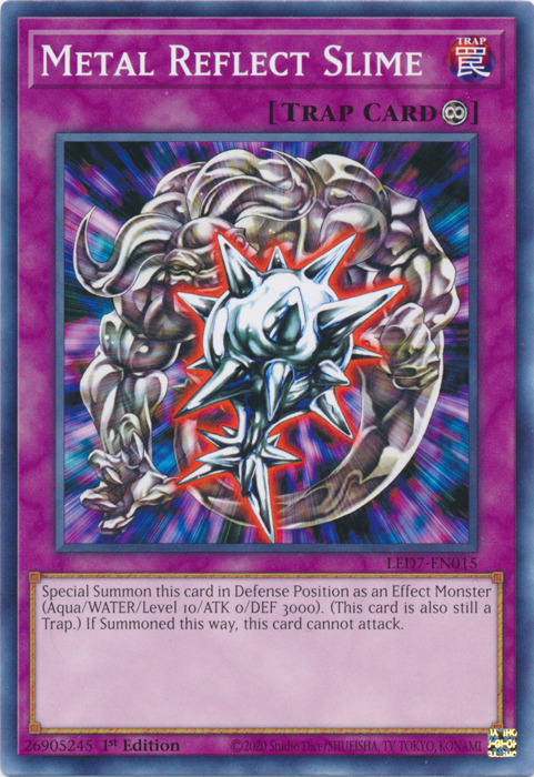 Metal Reflect Slime [LED7-EN015] Common | Galactic Gamez