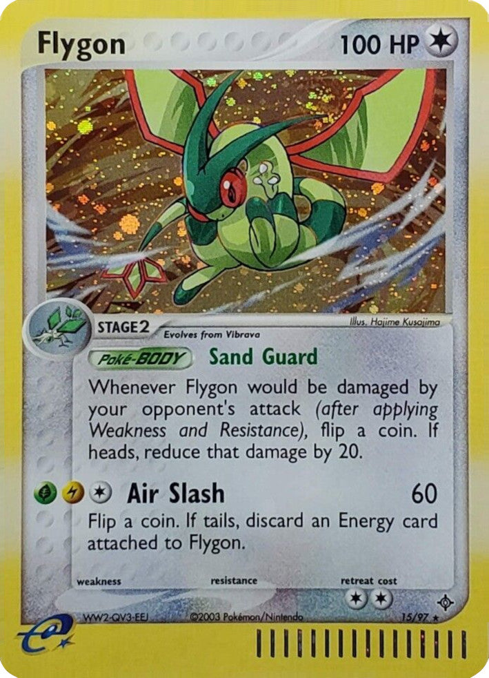 Flygon (15/97) (Theme Deck Exclusive) [EX: Dragon] | Galactic Gamez