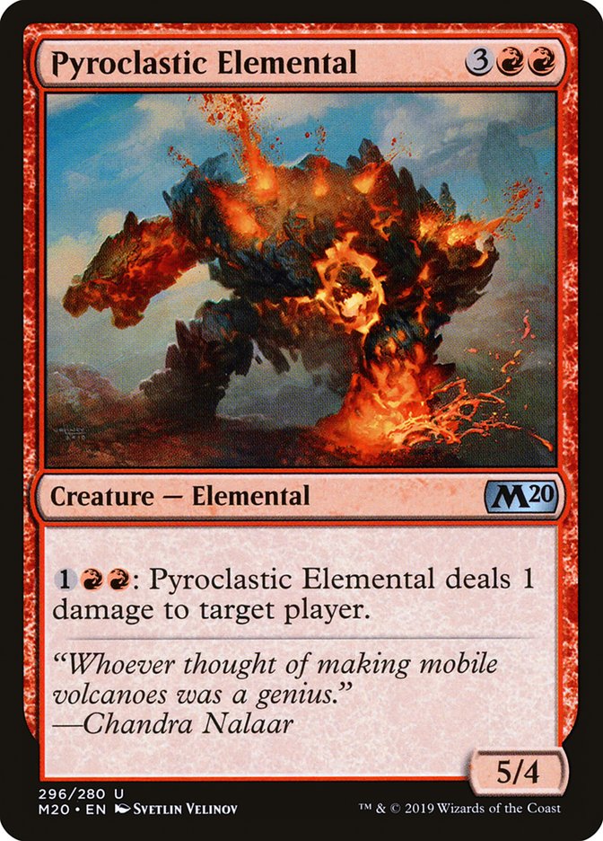 Pyroclastic Elemental [Core Set 2020] | Galactic Gamez