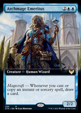 Archmage Emeritus (Extended) [Strixhaven: School of Mages] | Galactic Gamez