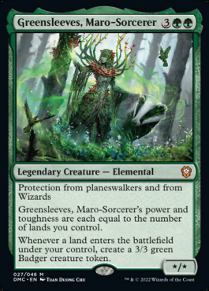 Greensleeves, Maro-Sorcerer [Dominaria United Commander] | Galactic Gamez