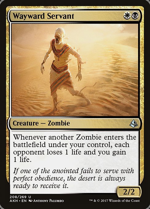 Wayward Servant [Amonkhet] | Galactic Gamez