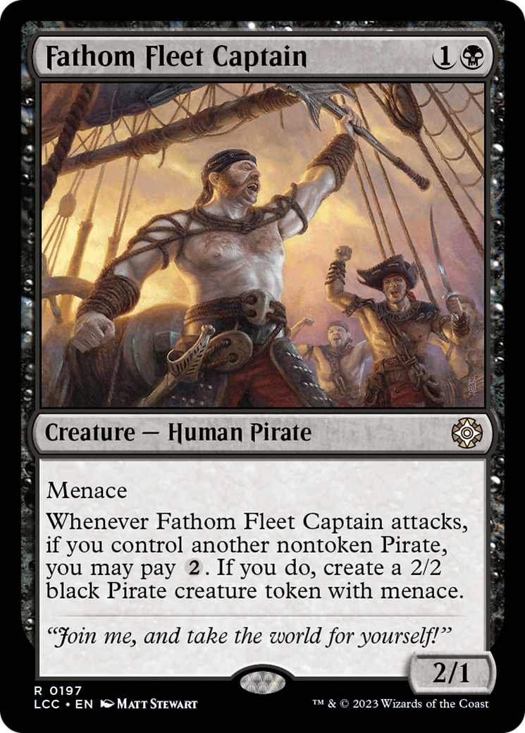 Fathom Fleet Captain [The Lost Caverns of Ixalan Commander] | Galactic Gamez