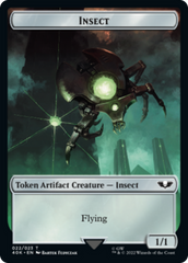 Necron Warrior // Insect [Universes Beyond: Warhammer 40,000 Tokens] | Galactic Gamez