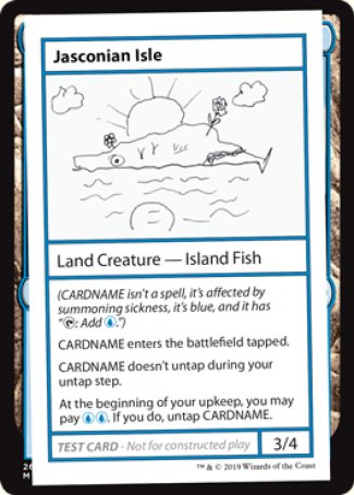 Jasconian Isle (2021 Edition) [Mystery Booster Playtest Cards] | Galactic Gamez