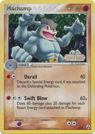 Machamp (9/92) (Stamped) [EX: Legend Maker] | Galactic Gamez