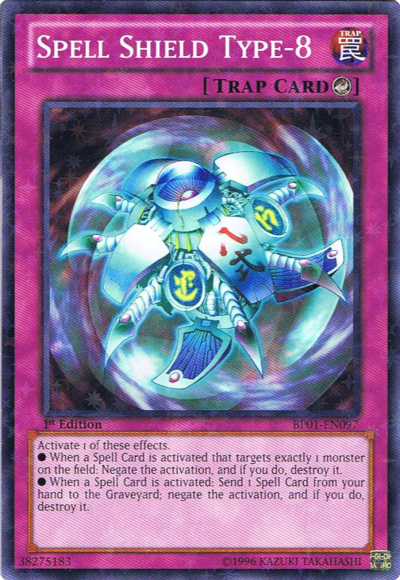 Spell Shield Type-8 [BP01-EN097] Starfoil Rare | Galactic Gamez