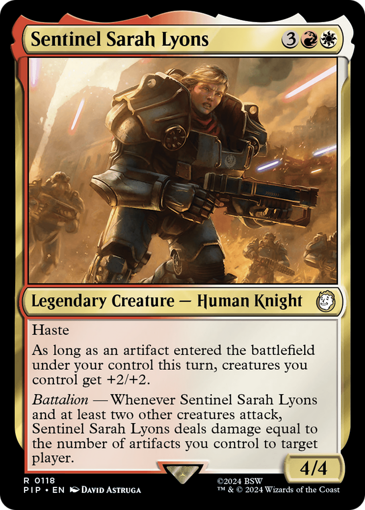 Sentinel Sarah Lyons [Fallout] | Galactic Gamez