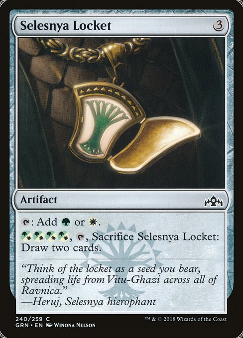 Selesnya Locket [Guilds of Ravnica] | Galactic Gamez