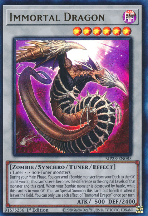 Immortal Dragon [MP23-EN085] Ultra Rare | Galactic Gamez