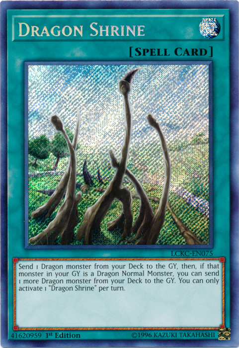 Dragon Shrine [LCKC-EN075] Secret Rare | Galactic Gamez