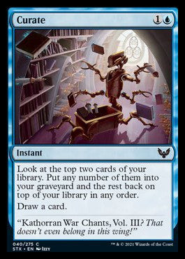 Curate [Strixhaven: School of Mages] | Galactic Gamez