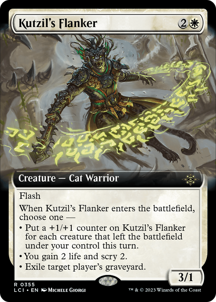 Kutzil's Flanker (Extended Art) [The Lost Caverns of Ixalan] | Galactic Gamez