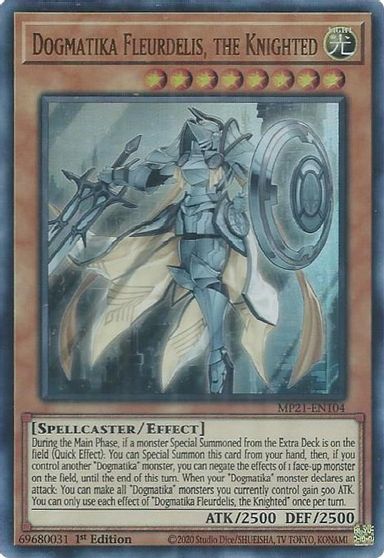 Dogmatika Fleurdelis, the Knighted [MP21-EN104] Ultra Rare | Galactic Gamez