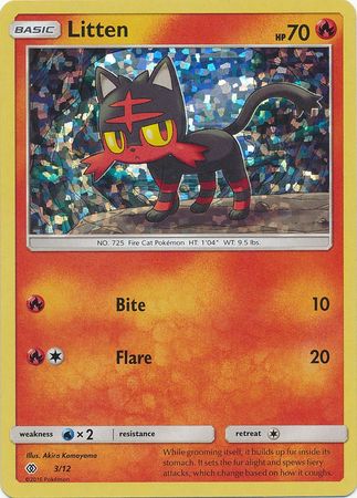 Litten (3/12) [McDonald's Promos: 2017 Collection] | Galactic Gamez