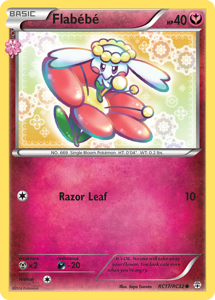 Flabebe (RC17/RC32) [XY: Generations] | Galactic Gamez