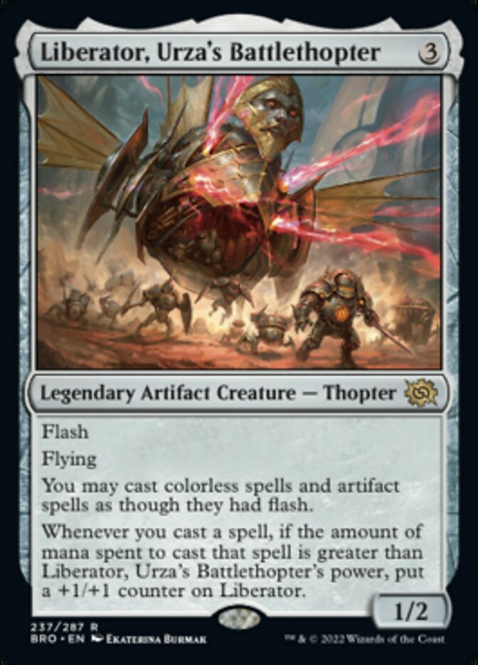 Liberator, Urza's Battlethopter [The Brothers' War] | Galactic Gamez