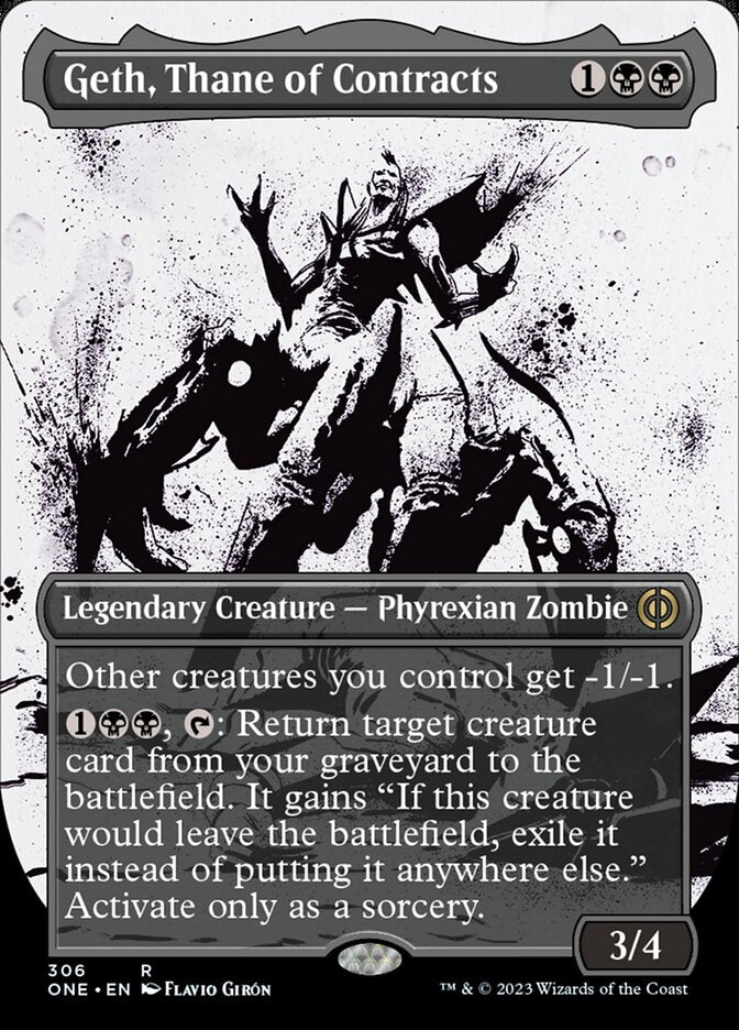 Geth, Thane of Contracts (Borderless Ichor) [Phyrexia: All Will Be One] | Galactic Gamez