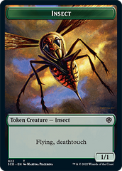 Insect // Cat Beast Double-Sided Token [Starter Commander Decks] | Galactic Gamez