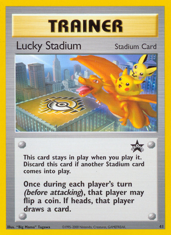 Lucky Stadium (41) [Wizards of the Coast: Black Star Promos] | Galactic Gamez