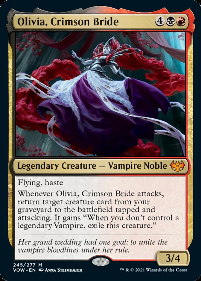 Olivia, Crimson Bride [Innistrad: Crimson Vow] | Galactic Gamez
