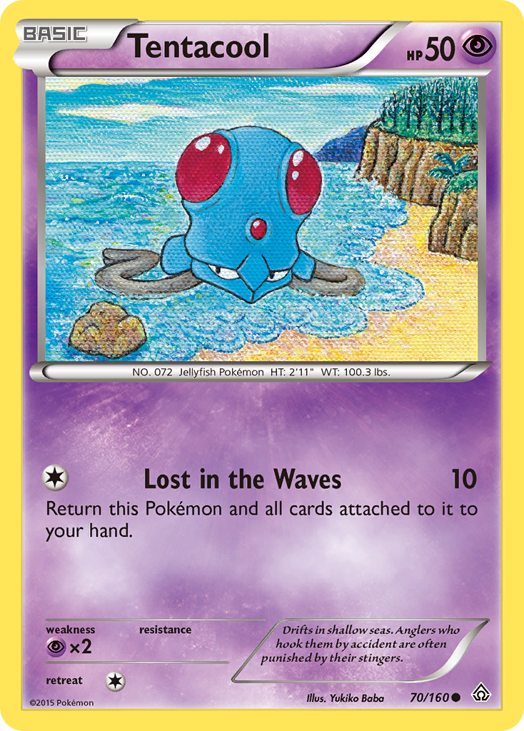 Tentacool (70/160) [XY: Primal Clash] | Galactic Gamez