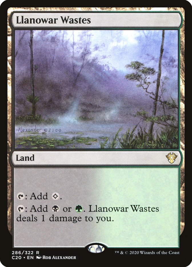 Llanowar Wastes [Commander 2020] | Galactic Gamez