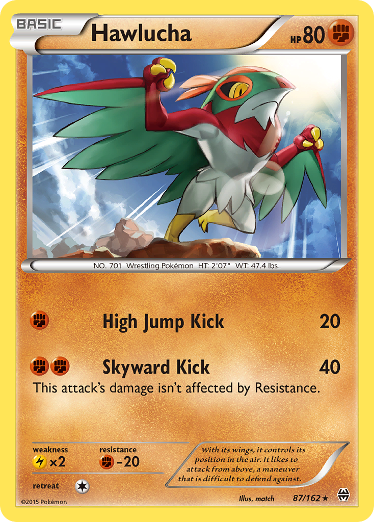 Hawlucha (87/162) [XY: BREAKthrough] | Galactic Gamez