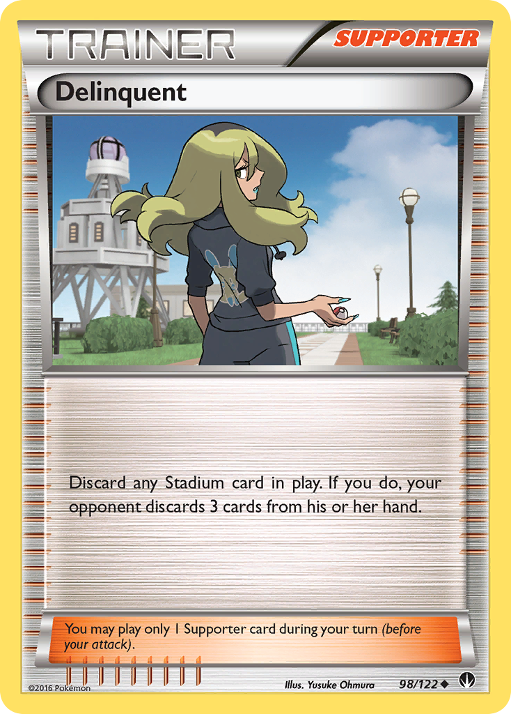 Delinquent (98/122) [XY: BREAKpoint] | Galactic Gamez