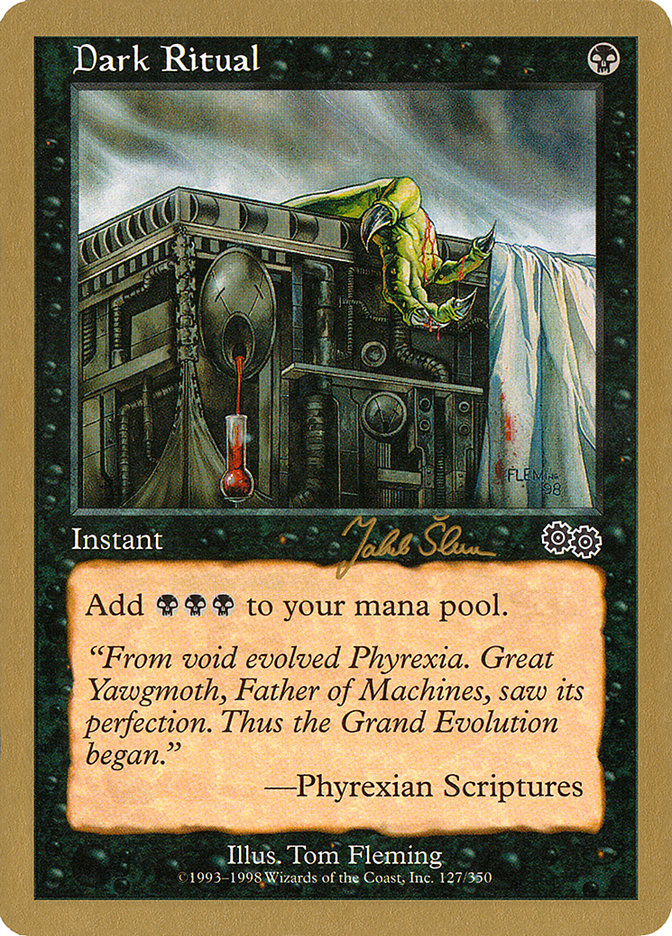 Dark Ritual (Jakub Slemr) [World Championship Decks 1999] | Galactic Gamez